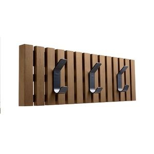 CRATE & BARREL Batten 3-Hook Coat Rack